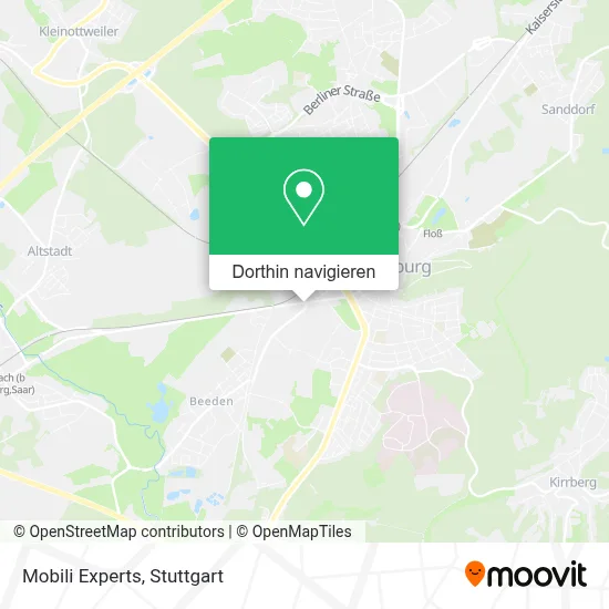 Mobili Experts Karte