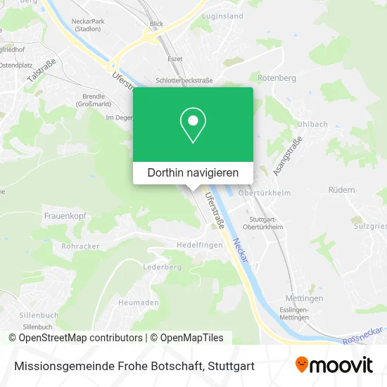 Missionsgemeinde Frohe Botschaft Karte