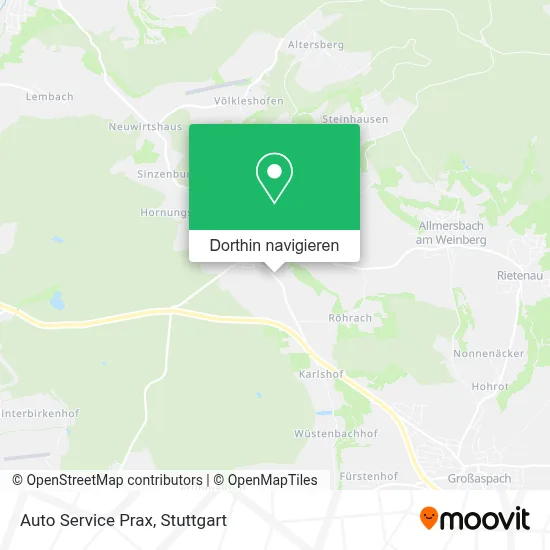 Auto Service Prax Karte