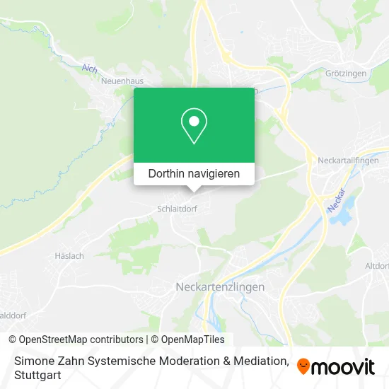 Simone Zahn Systemische Moderation & Mediation Karte