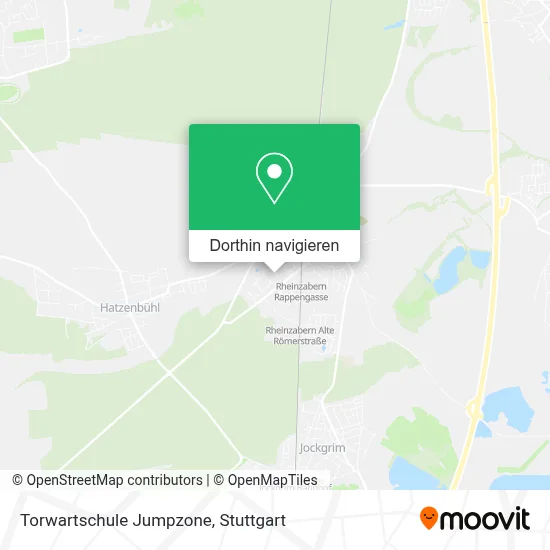 Torwartschule Jumpzone Karte