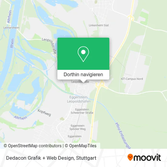Dedacon Grafik + Web Design Karte