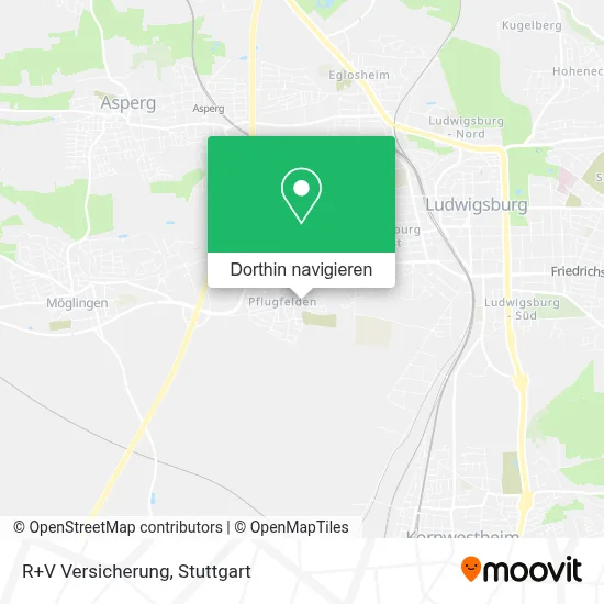 R+V Versicherung Karte