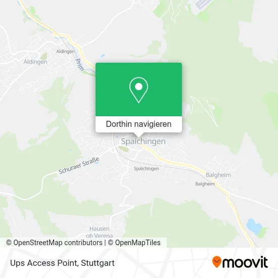 Ups Access Point Karte