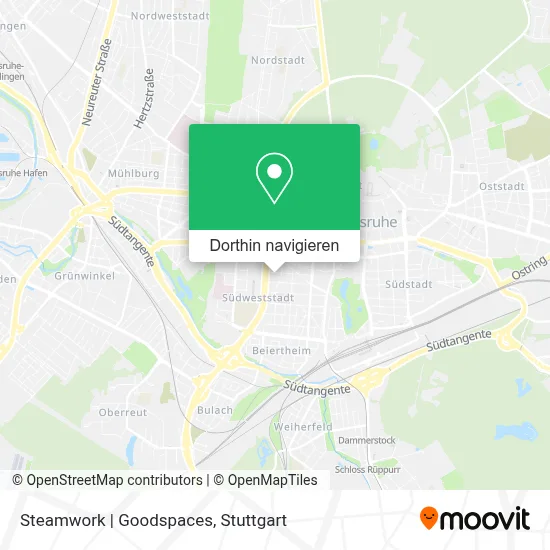 Steamwork | Goodspaces Karte
