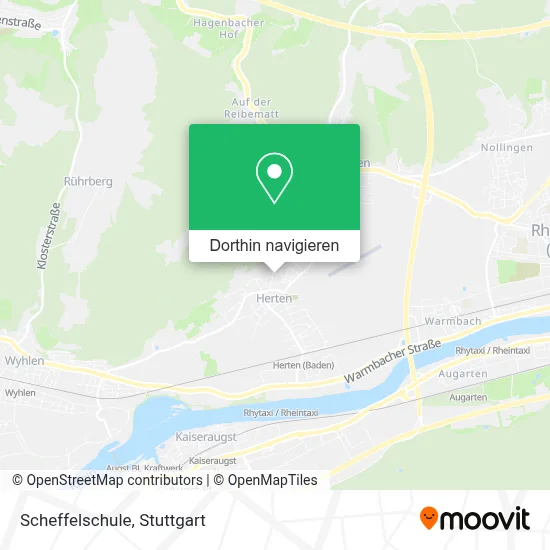 Scheffelschule Karte