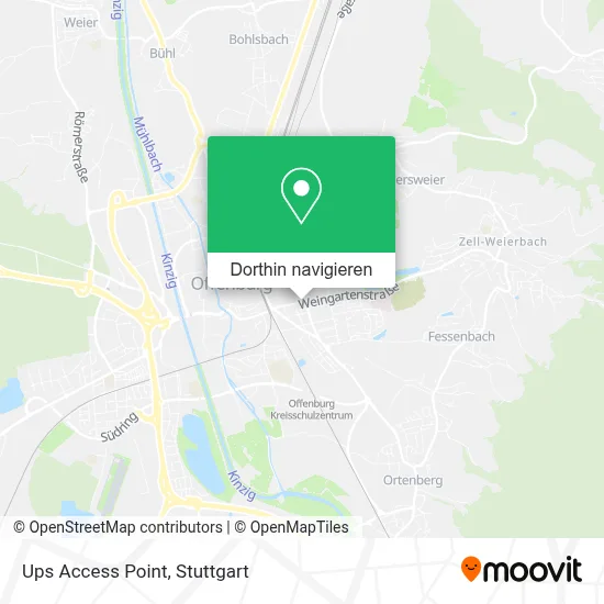 Ups Access Point Karte