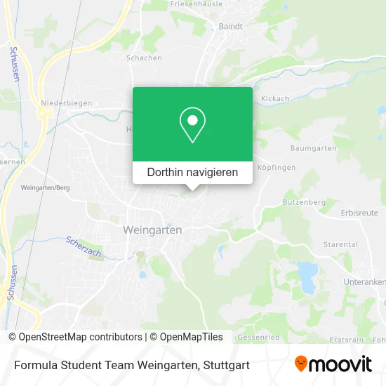 Formula Student Team Weingarten Karte