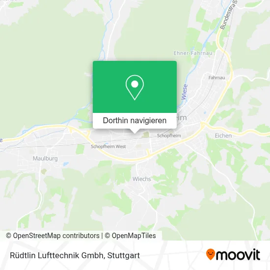 Rüdtlin Lufttechnik Gmbh Karte
