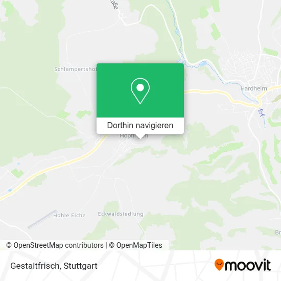 Gestaltfrisch Karte