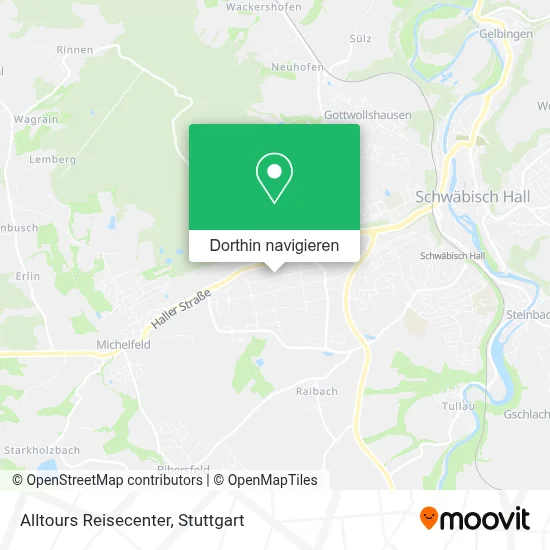 Alltours Reisecenter Karte