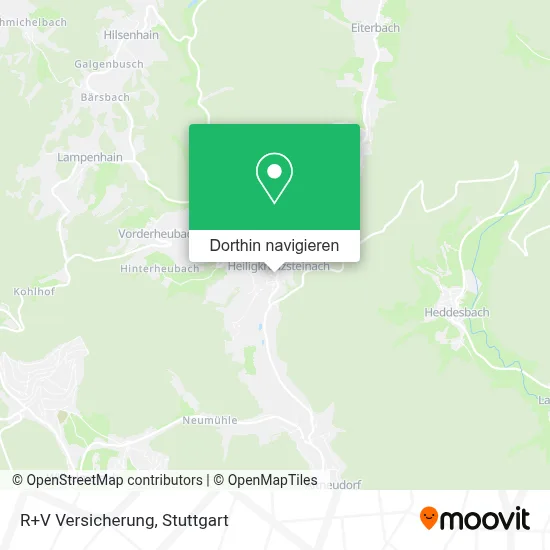 R+V Versicherung Karte