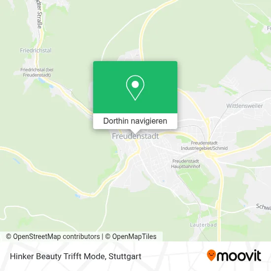 Hinker Beauty Trifft Mode Karte