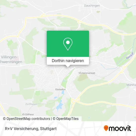 R+V Versicherung Karte