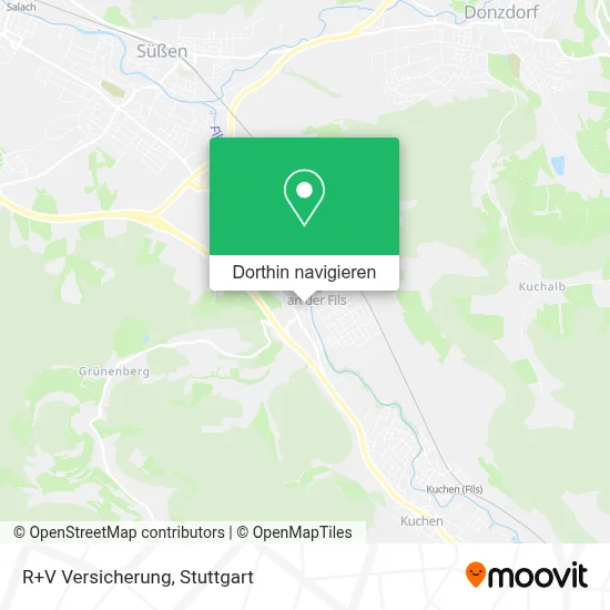 R+V Versicherung Karte