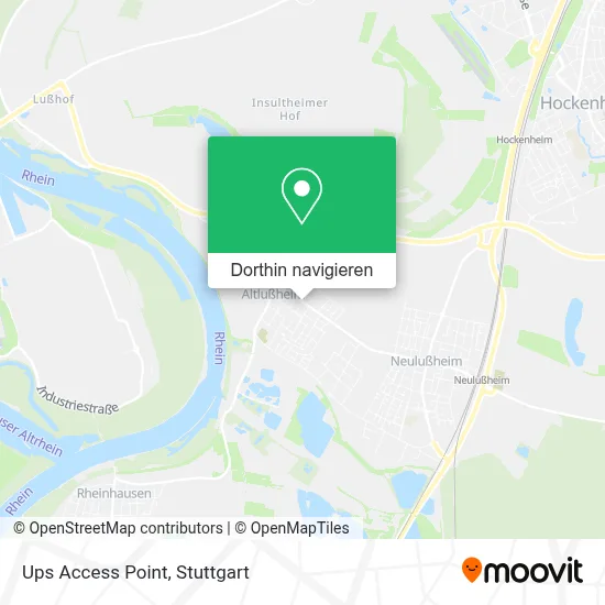 Ups Access Point Karte