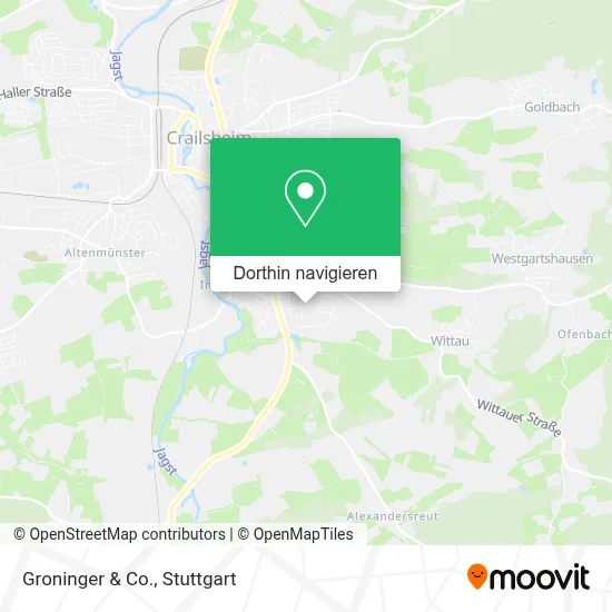 Groninger & Co. Karte