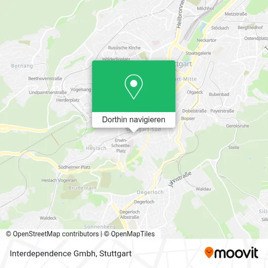 Interdependence Gmbh Karte