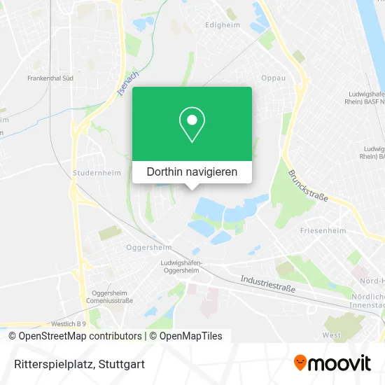 Ritterspielplatz Karte