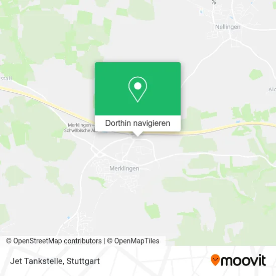 Jet Tankstelle Karte
