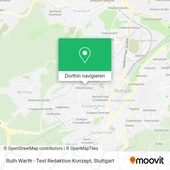 Ruth Warth - Text Redaktion Konzept Karte
