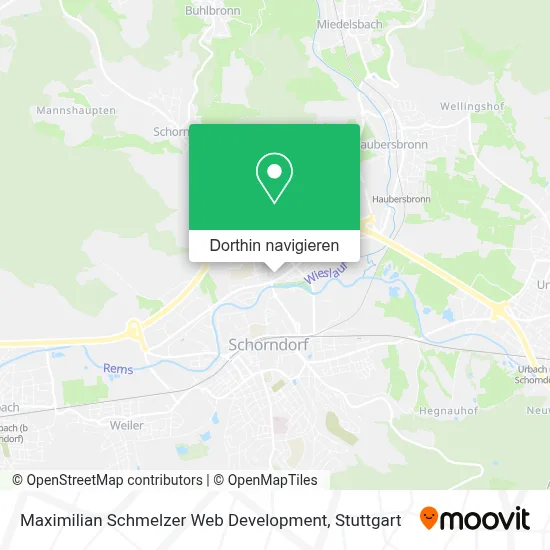 Maximilian Schmelzer Web Development Karte