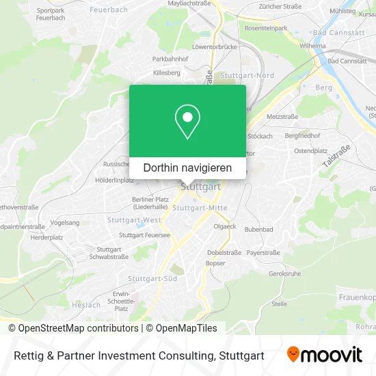 Rettig & Partner Investment Consulting Karte