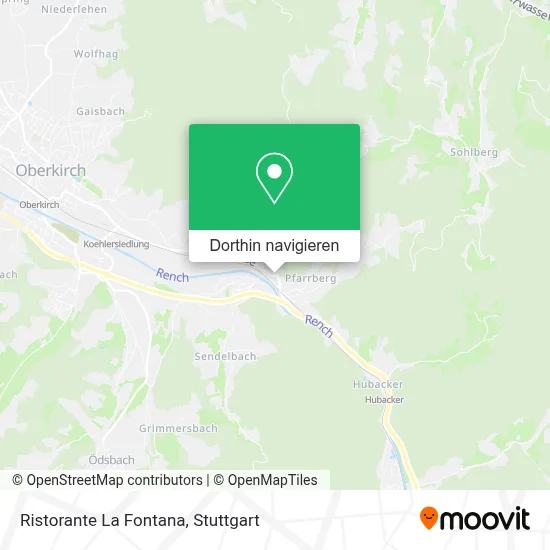 Ristorante La Fontana Karte