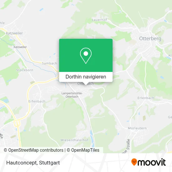 Hautconcept Karte