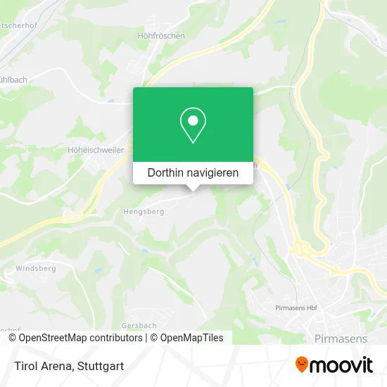 Tirol Arena Karte