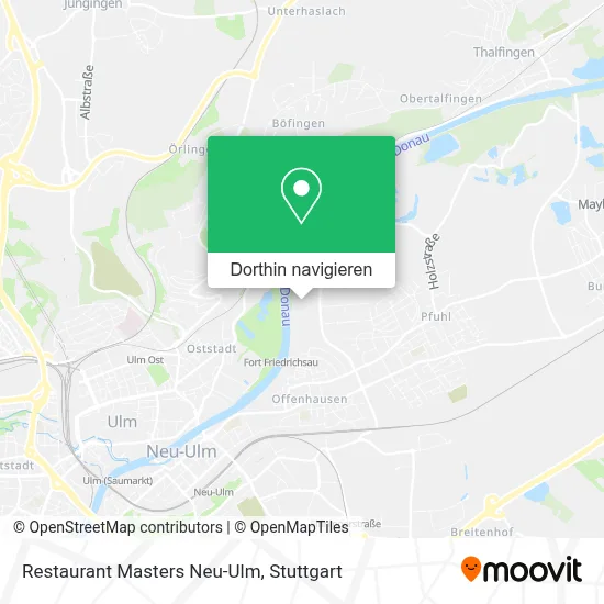 Restaurant Masters Neu-Ulm Karte