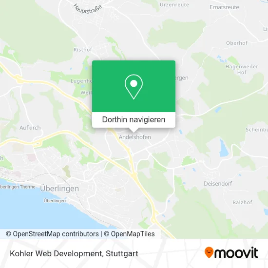 Kohler Web Development Karte