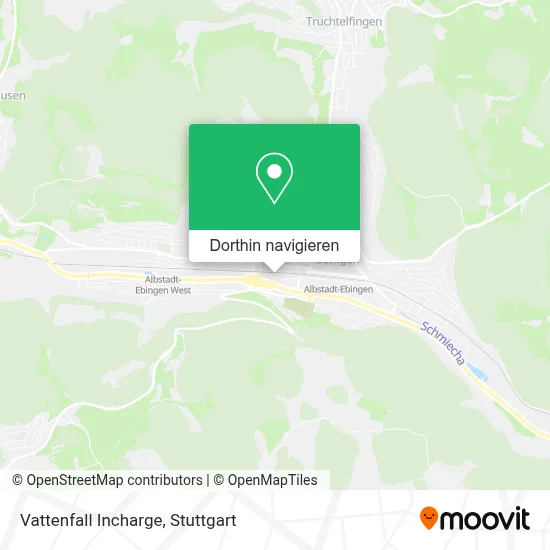 Vattenfall Incharge Karte
