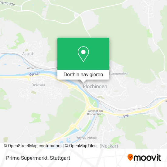 Prima Supermarkt Karte