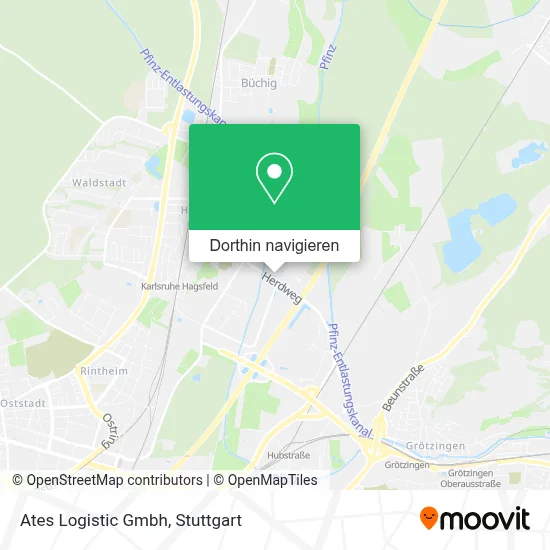 Ates Logistic Gmbh Karte