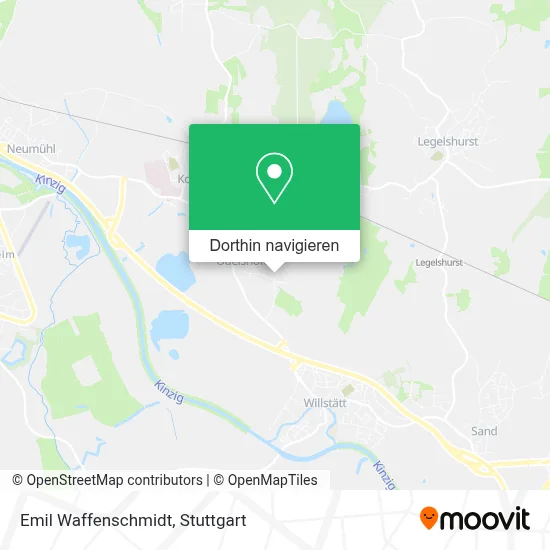 Emil Waffenschmidt Karte