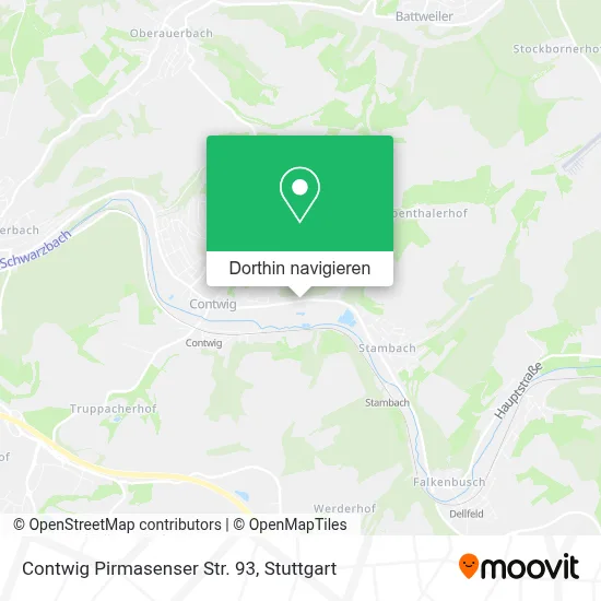 Contwig Pirmasenser Str. 93 Karte