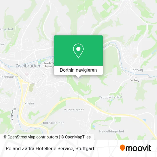 Roland Zadra Hotellerie Service Karte