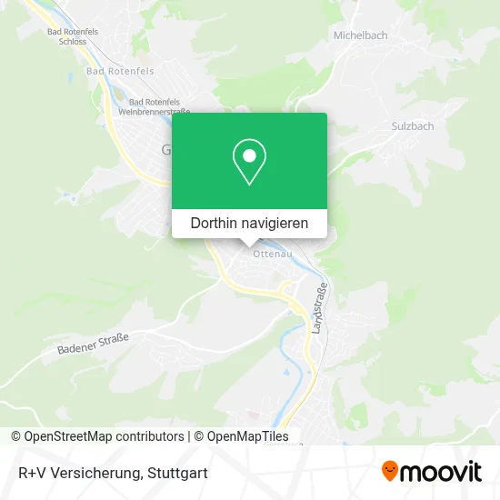 R+V Versicherung Karte
