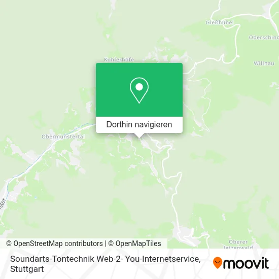 Soundarts-Tontechnik Web-2- You-Internetservice Karte