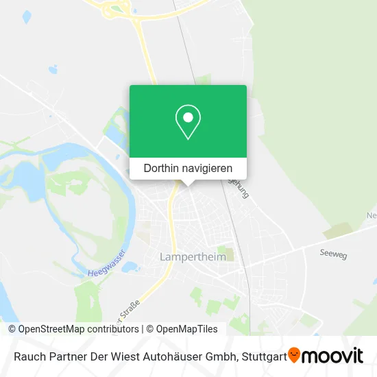 Rauch Partner Der Wiest Autohäuser Gmbh Karte