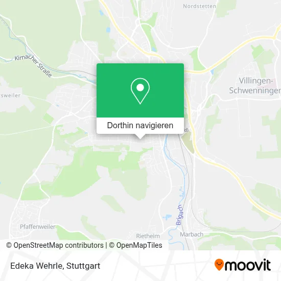 Edeka Wehrle Karte