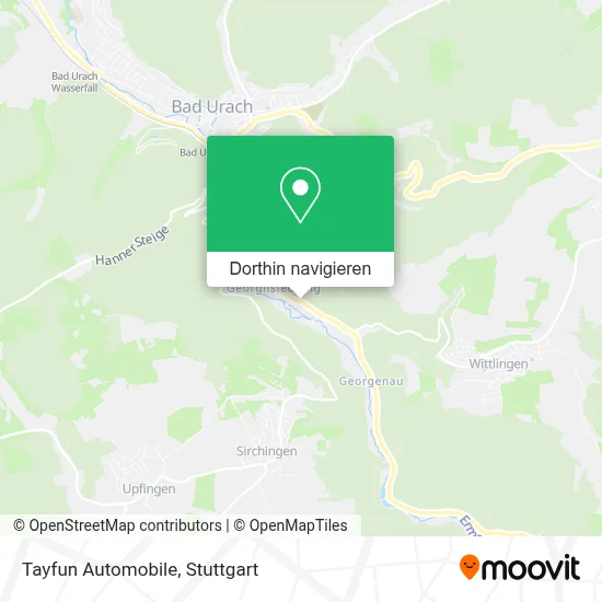 Tayfun Automobile Karte