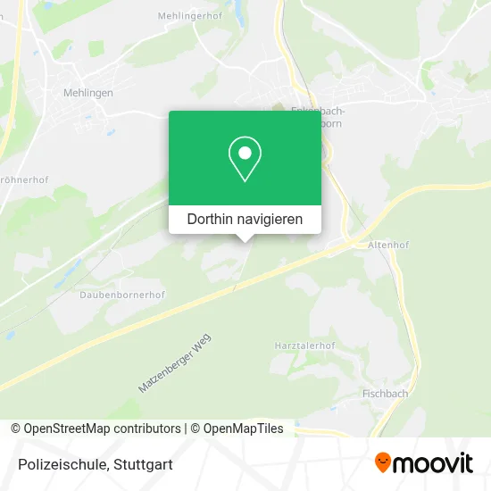 Polizeischule Karte