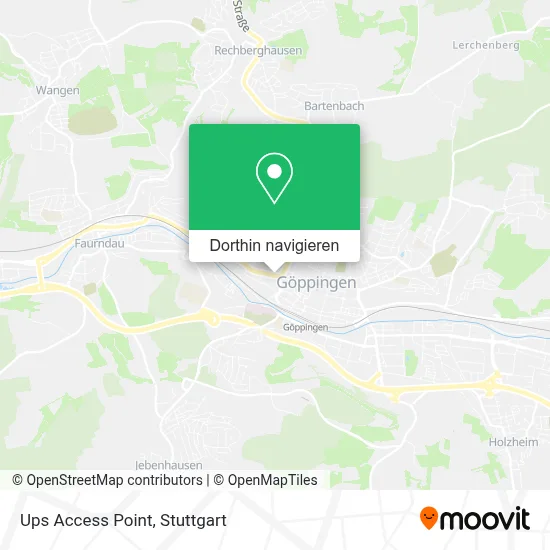 Ups Access Point Karte