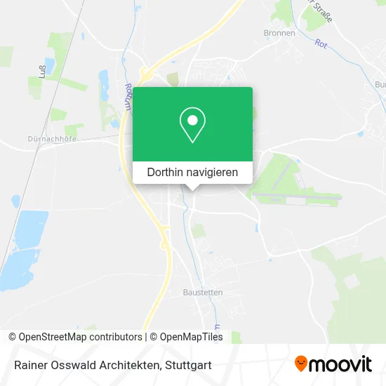 Rainer Osswald Architekten Karte