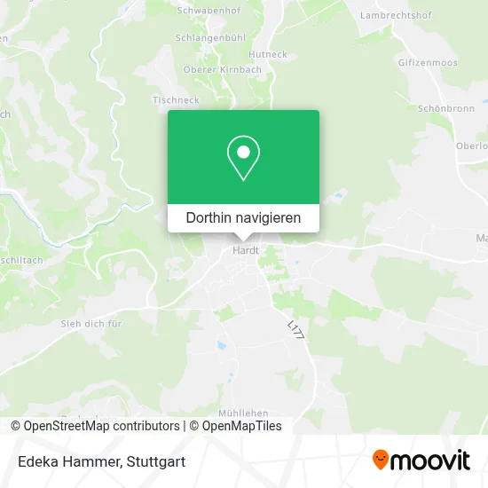 Edeka Hammer Karte