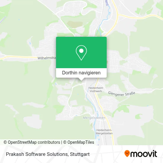 Prakash Software Solutions Karte