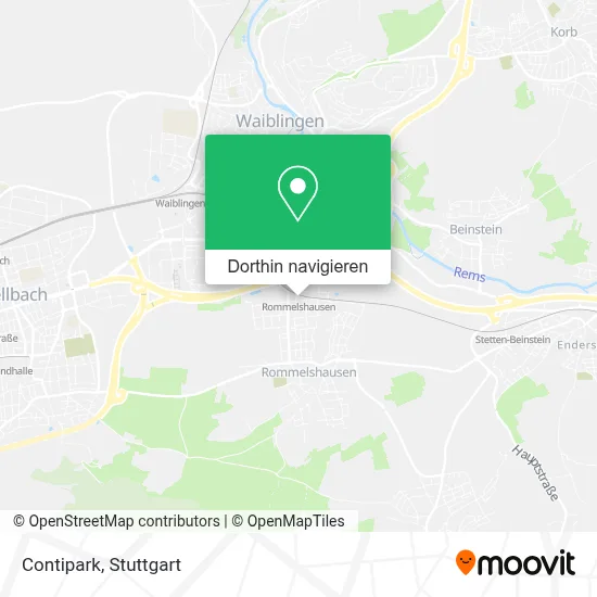 Contipark Karte