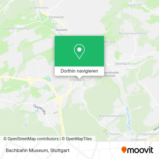 Bachbahn Museum Karte